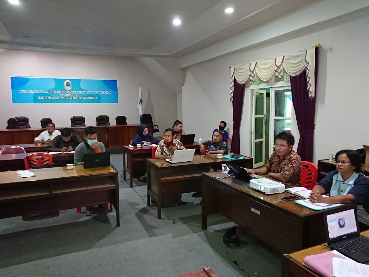 Pembahasan Laporan Kinerja Inspektorat Kabupaten Kapuas Hulu 2019